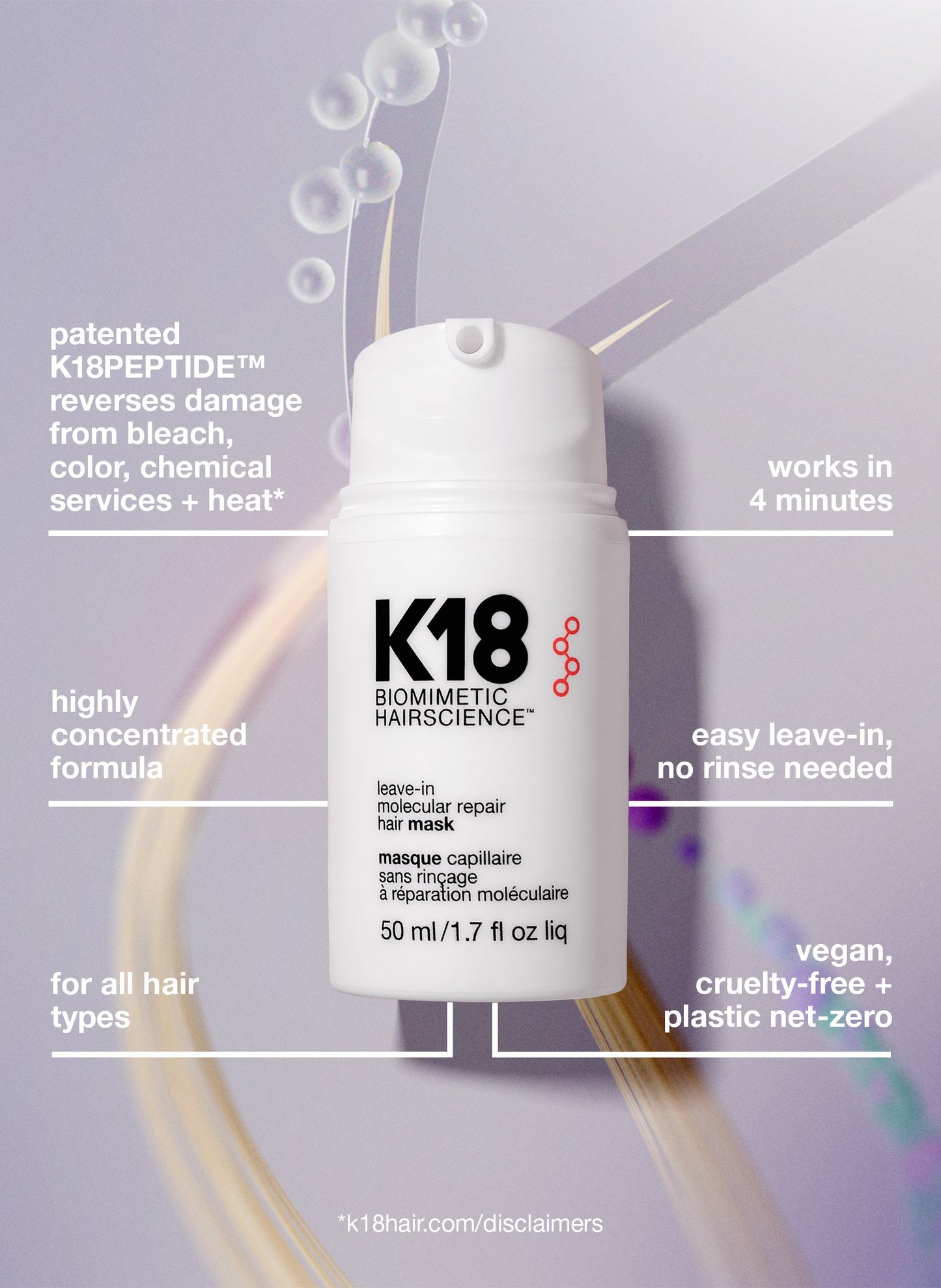 K18 Leave-In Molecular Repair Treatment